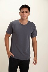 Mono B Pima Cotton Blend Tee, Grey