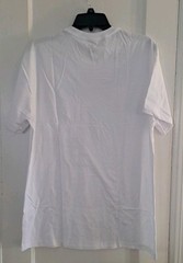 Mens Driworks Moisture Wicking White Pocket T-shirt Size Large (42-44)