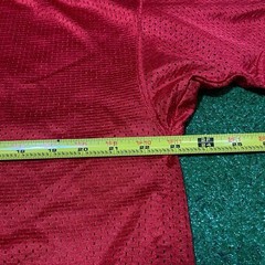 Vintage Y2K Circuit City Football Jersey Large Red Mesh Live The Game Promo A4