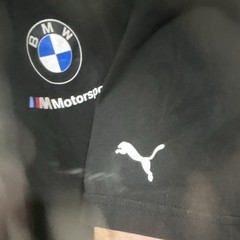PUMA BMW M Motorsport Black Graphic Logo Men’s 2XL Crew Neck T-Shirt