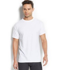 $75 Hanes Men White X Temp Undershirt Short Sleeve Crew Neck T Shirt 2 Pack S