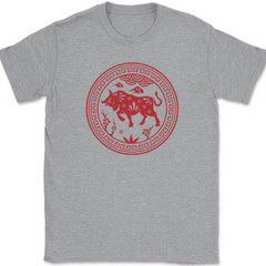 Year of the Ox T-Shirt Chinese China Calendar 12 Years Zodiac Tee