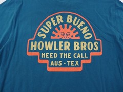 New! Howler Bros Super Bueno Sol Pocket Cotton Tee Shirt Men’s Medium Storm