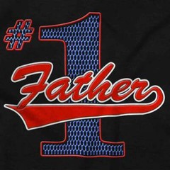 Sports Number 1 Father Day Family Dad Love Mens Casual Crewneck T Shirts Tees