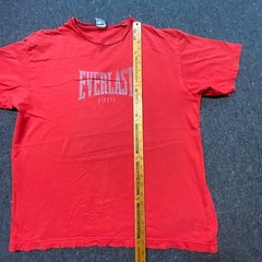 Everlast T Shirt XL Mens Red Streetwear Boxing 1910 Graphic Tee
