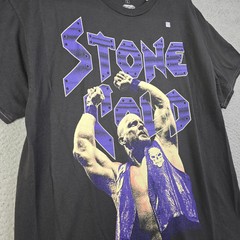 WWE WWF Wrestling Stone Cold Steve Austin Shirt Men Medium GRAY 3:16 Skull NWT B