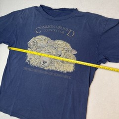 Vintage Thrashed 2002 Common Ground Country Fair Shirt Mens XL Liberty Graphics