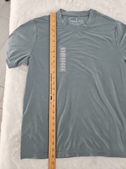 Men’s Free Fly Elevate Lightweight Stormy Sea Tee Size Small