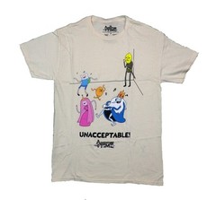 Adventure Time New Adult T-Shirt – Cast Dance Party over Unacceptable!