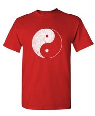 YIN YANG – Unisex Cotton T-Shirt Tee Shirt