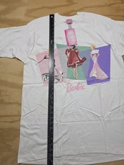 Vintage Barbie Doll 90s Mattel T Shirt By Jerry Leigh NWT Rare USA Woman’s XL