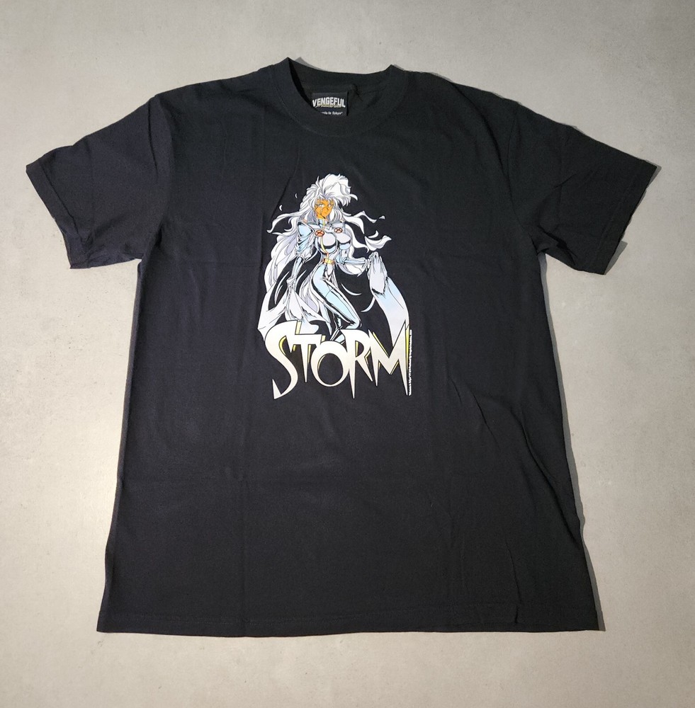 Vengeful Industries – “Mutants In Tokyo C” CC Black Large Screen Printed T-Shirt