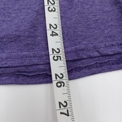 Gildan T Shirt Mens Small Purple I Climbed Quandary Peak Graphic Tee