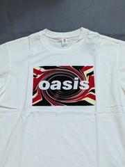 Levi’s oasis Union Jack Logo Band Shirt Mens XL White