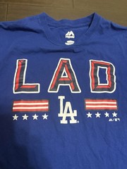 LA Dodgers LAD Tshirt Men’s Size XL Blue Crew Neck MLB Los Angeles California