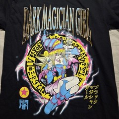 Mens Sz Small NWT Yugioh Dark Magician Girl Graphic T-Shirt BLK Ripple Junction