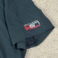 Ralph Lauren RLX Tennis Graphic T Shirt Championship Series Size Medium Black