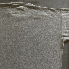 Vintage 1990s Russell Athletic Blank T Shirt Mens XL Gray Short Sleeve 90s USA