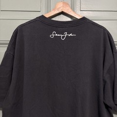 VTG Y2K Sean John Authentic Signature T Shirt Faded Black USA Cotton 2XL Diddy