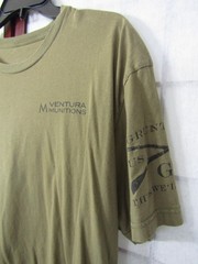 Grunt Style Ventura Munitions 100% Cotton Men’s T Shirt Size XL Army Green