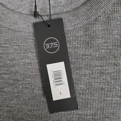 Banana Republic Core Temp Thermal Shirt Mens Large Gray Stretch Casual NWT