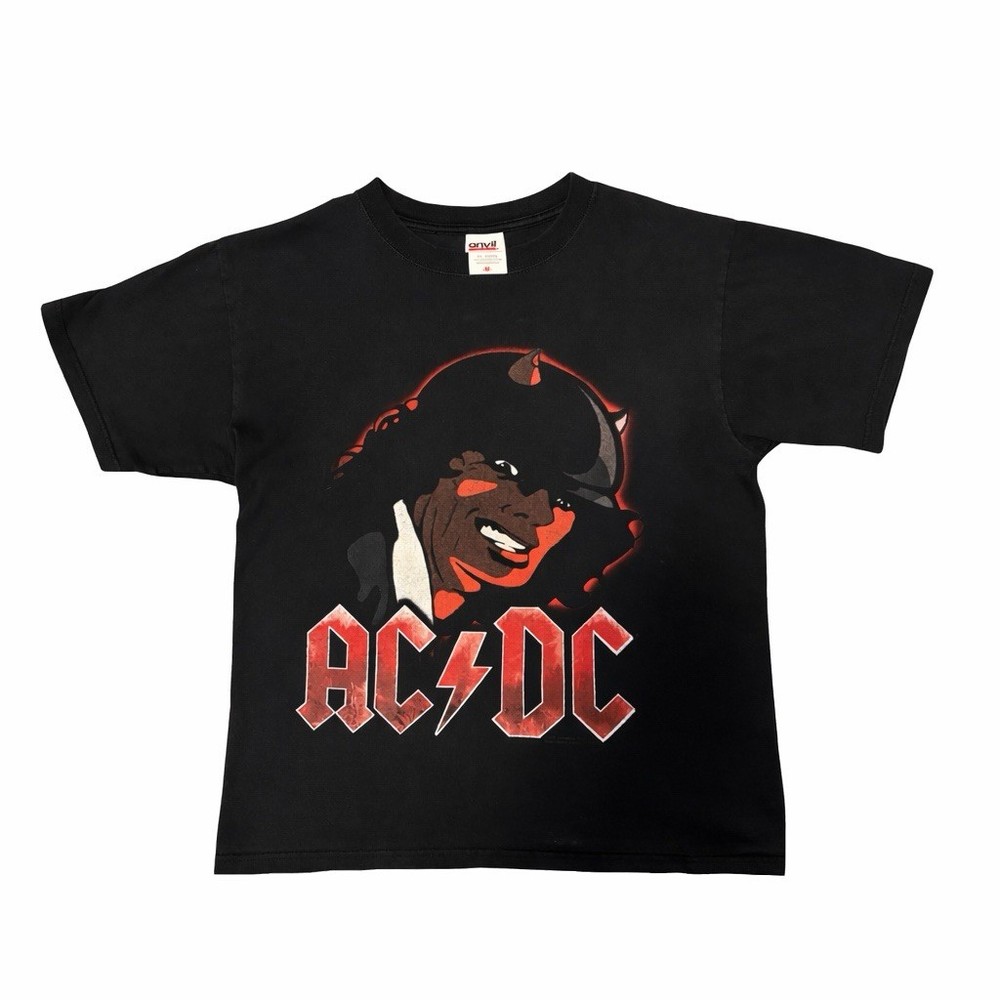 Vintage AC/DC 2000s Tour Angus Young Devil T-Shirt, Sz M