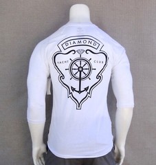 New Diamond Supply Co. Skate Team Yacht Crest Mens Size LARGE T Shirt RDAM-217