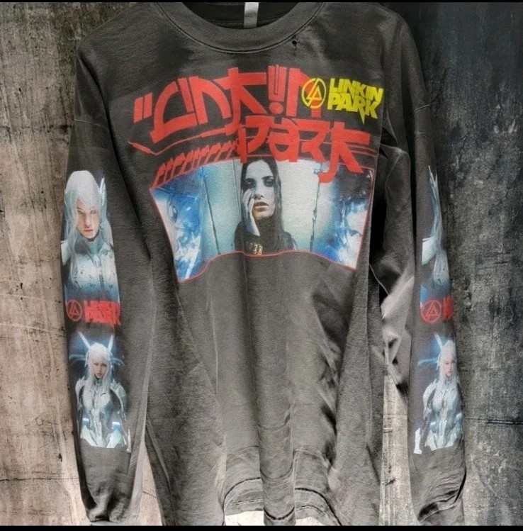 Linkin Park Emily Armstrong Long Sleeve Shirt Custom Multi-Print Made to Order!!
