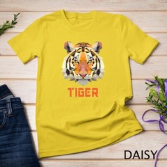 Cool Geometric Bengal Indian Tiger Face Sweatshirt Cat Gift Unisex T-shirt