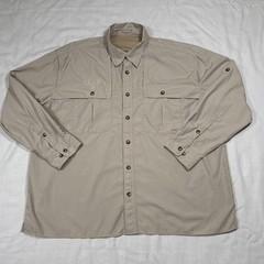 Orvis PFG style Mens XXL L/S Button up Shirt C Lazy U Ranch Dude Ranch Colorado