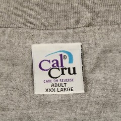 CAL CRU Vtg 90s Myrtle Beach, SC Sailboat Heather Gray Graphic T-SHIRT Men’s XL