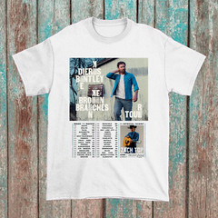 NEW Dierks Bentley 2025 Broken Branches Tour T Shirt White All Size KK270