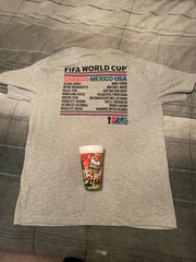 FIFA World Cup LG T-Shirt Licensed + FREE McDonald’s FIFA Meal Gimenez Cup