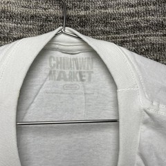 Chinatown Market T-Shirt Adult Mens Medium M White Oval logo Graphic