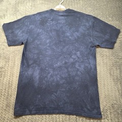 VTG The Mountain Fairy T-Shirt Tie Dye Men’s Large Blue Y2K Moon Night Fantasy