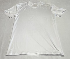 Men’s Hanes Moves Breathable Lightweight Shortsleeve Tshirt White Size Medium