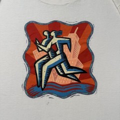 Vintage 90s LCBO Games Shirt Mens XL Kuala Lumpur Malaysia Marathon