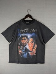 The Shawshank Redemption T-shirt size XL movie promo 2-sided faded