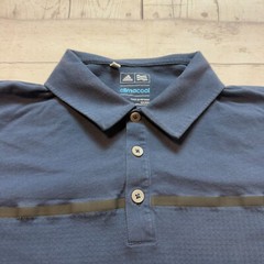 Adidas Climacool Blue Golf Polo Shirt Men’s Size Medium