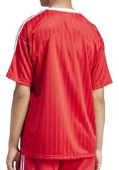 NEW MEN’S ADIDAS ORIGINALS TREFOIL POLY TEE SHIRT SIZE Large RED IM9458 Scarlet