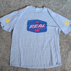 D.A.R.E. Keepin’ it Real Gray/Blue/Red Short Sleeve Size XL EST. 1983
