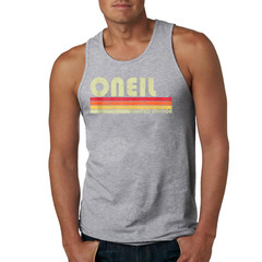 ONEIL Surname Funny Retro Vintage 80s 90s Gifts Men Women Tank Top