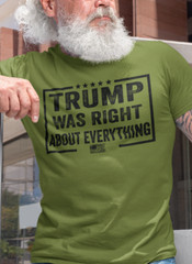 Donald Trump Was Right Humor T shirt Funny Election Trump 2024 Political Shirts