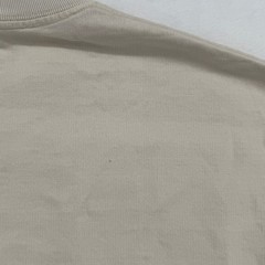 Men’s Uniqlo U Pocket T-Shirt Large Beige Good Long Sleeve Crew Neck