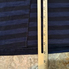 Rag And Bone Shirt Mens XL Blue Short Sleeve Split Hem Cotton Pocket Tee