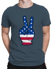 USA Peace Sign Men’s T-shirt