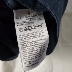 Banana Republic Shirt Mens L Blue Luxury Touch T-Shirt Tee Preppy Casual Crew
