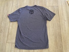 Maui Built Mens T Shirt Blue Dusk Lightweight Short Sleeve Shirt Size XL
