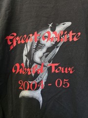 Vtg Great White World Tour 2004-2005 T Shirt XL Rock N Roll Band