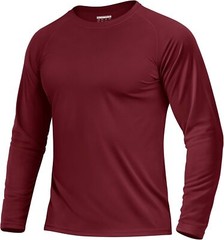 Men’s Rash Guard Swim Shirt UPF 50+ Long Sleeve Quick Dry Lightweight